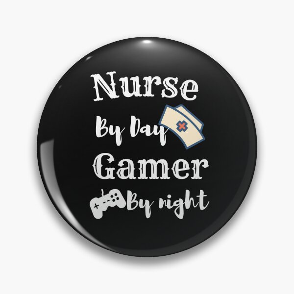 Item preview,    nurse by day gamer by night designed and sold by yassminishop.