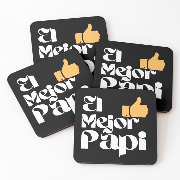 Aperçu de l'œuvre Le meilleur papa. Pouces vers le haut. (Espagnol). créée et vendue par JockArts.