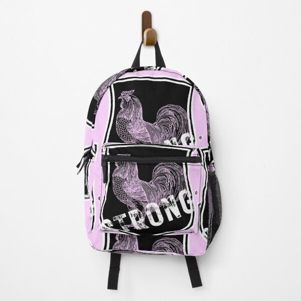 Item preview, Cock Strong~ Pink Rooster Design. designed and sold by ForscarlettPub.