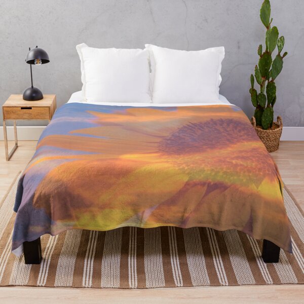 Item preview, sunny sunset sunflower designed and sold by Beeroclock.