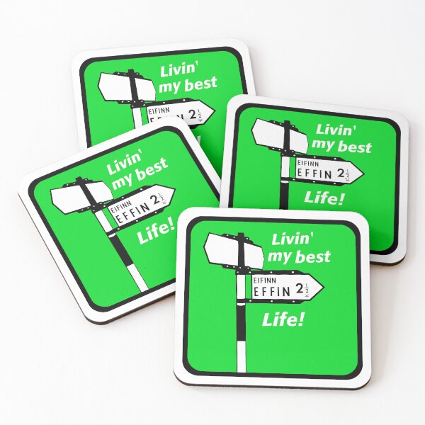 Item preview, Livin' My Best Effin Life! designed and sold by Irish-Nostalgia.
