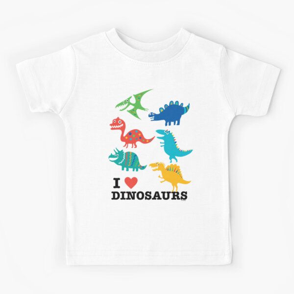 I love dinosaurs Kids T-Shirt