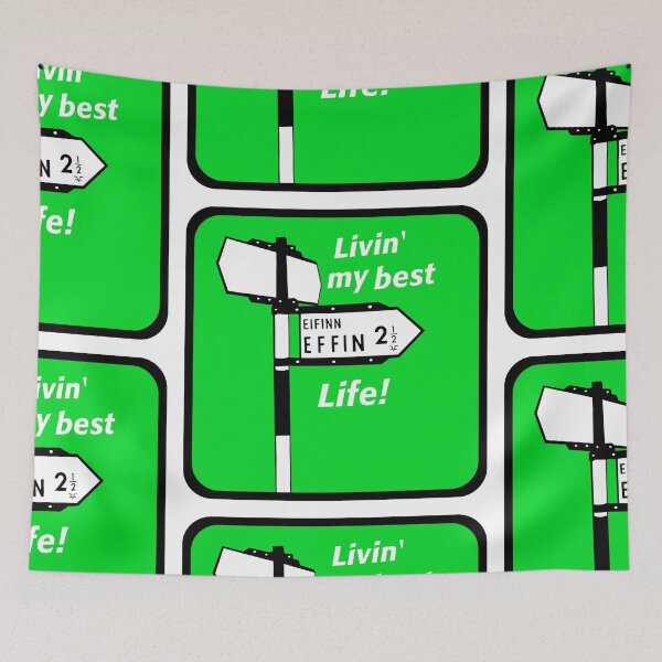 Item preview, Livin' My Best Effin Life! designed and sold by Irish-Nostalgia.