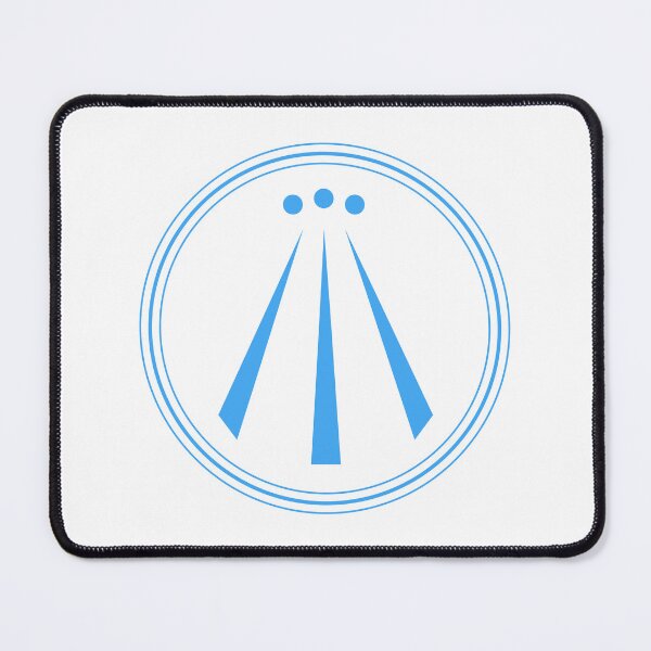 Item preview, Light blue Awen Celtic Symbol designed and sold by patterniastudio.