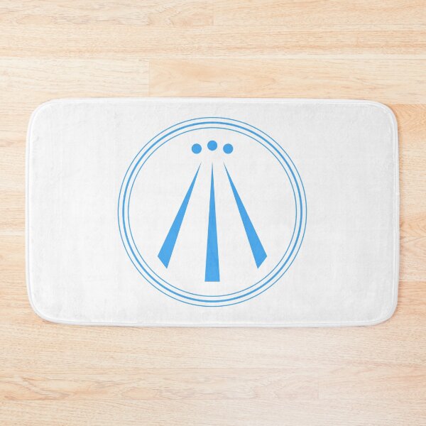 Item preview, Light blue Awen Celtic Symbol designed and sold by patterniastudio.