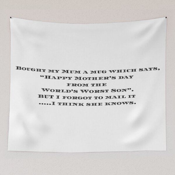 Item preview, World’s Worst Son designed and sold by MrCsStores.
