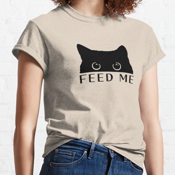 Cute Black Cat Classic T-Shirt