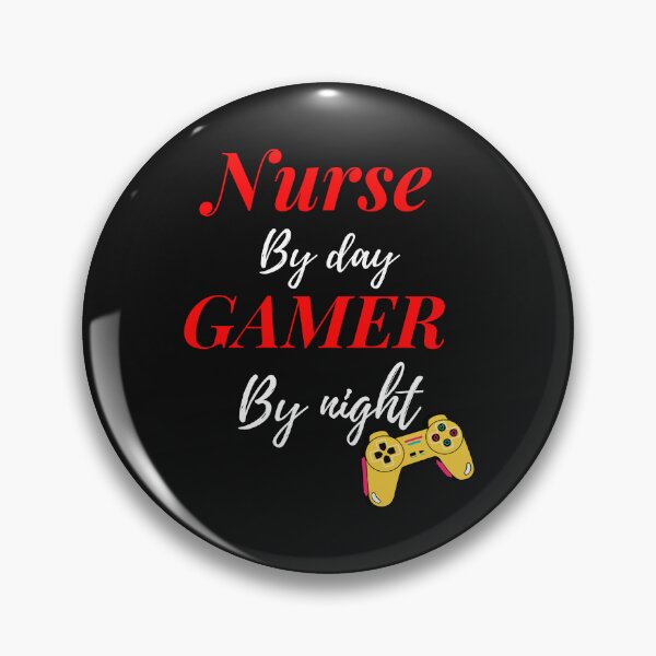 Item preview,   nurse by day gamer by night designed and sold by yassminishop.