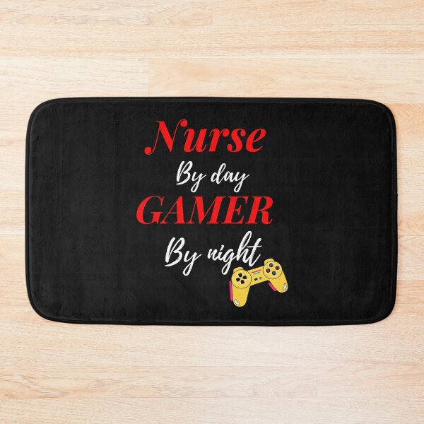 Item preview,   nurse by day gamer by night designed and sold by yassminishop.
