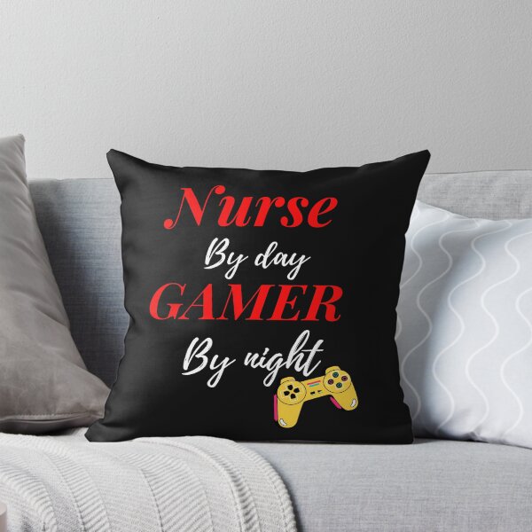 Item preview,   nurse by day gamer by night designed and sold by yassminishop.