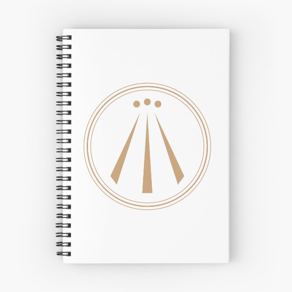 Item preview, Light brown Awen Celtic Symbol designed and sold by patterniastudio.