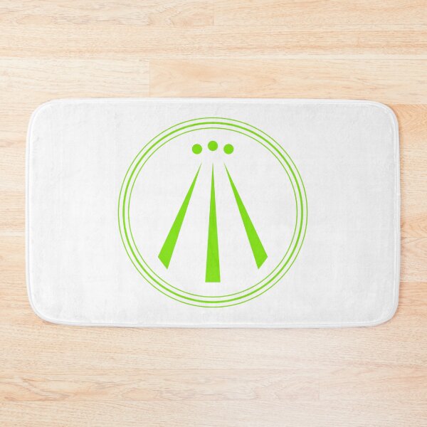 Item preview, Light green Awen Celtic Symbol designed and sold by patterniastudio.