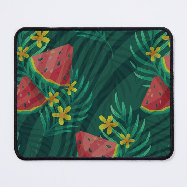 Item preview, green swirl watermelon pattern designed and sold by Beeroclock.