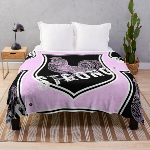 Item preview, Cock Strong~ Pink Rooster Design. designed and sold by ForscarlettPub.