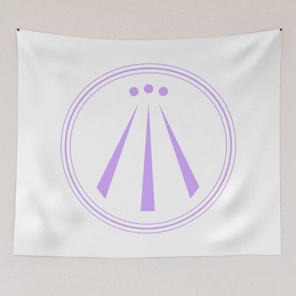 Item preview, Lilac Awen Celtic Symbol designed and sold by patterniastudio.