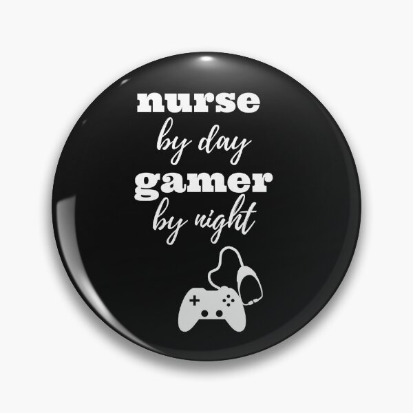 Item preview,  nurse by day gamer by night designed and sold by yassminishop.