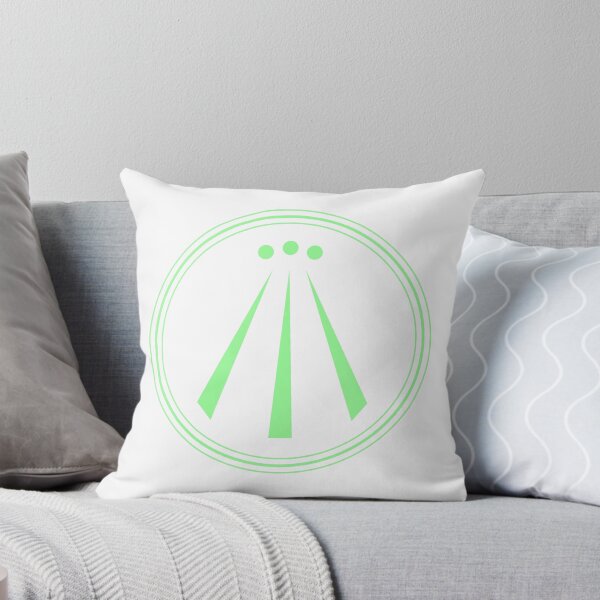 Item preview, Mint green Awen Celtic Symbol designed and sold by patterniastudio.