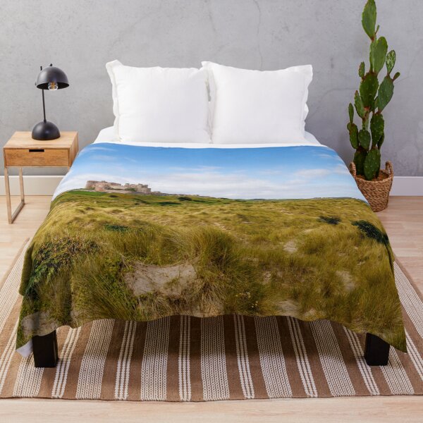 Item preview, Bamburgh Castle and Sand Dunes designed and sold by Graham Prentice.