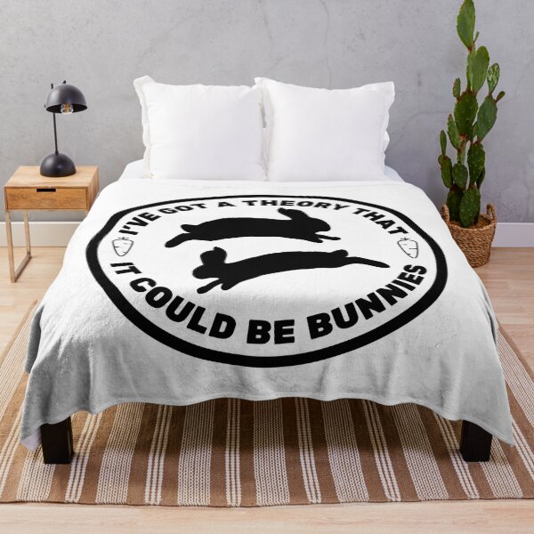Item preview, I've got a theory, it could be bunnies - Buffy quote designed and sold by yoshra.