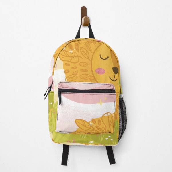 Item preview, Happy Little Lion, Lion Illustrated designed and sold by SleepyLilSloth.