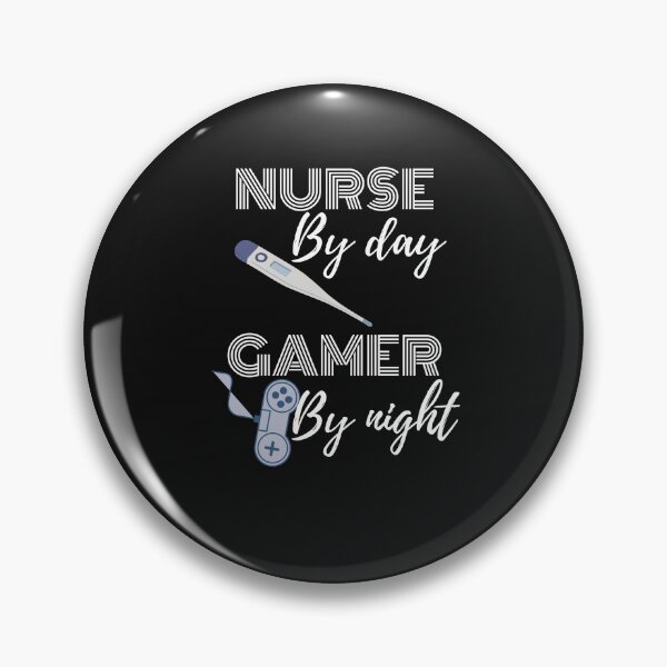 Item preview,   nurse by day gamer by night designed and sold by yassminishop.