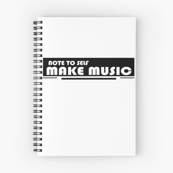 Item preview, NOTE TO SELF MAKE MUSIC designed and sold by DKMarcaz.