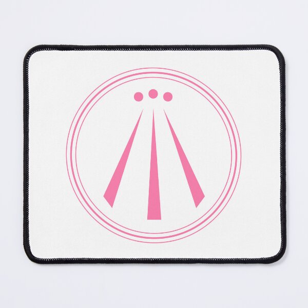 Item preview, Pink Awen Celtic Symbol designed and sold by patterniastudio.