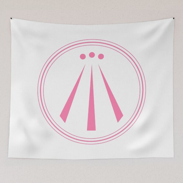 Item preview, Pink Awen Celtic Symbol designed and sold by patterniastudio.
