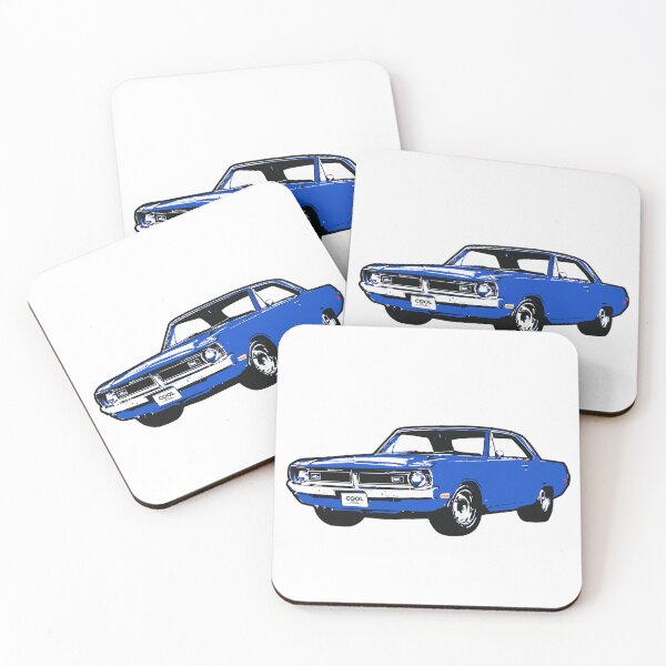 Artikelvorschau, Blau 70er DD entworfen und verkauft von CoolRide.