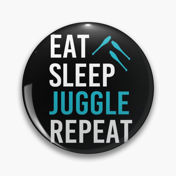 Item preview, Eat Sleep Juggle Repeat Juggler Gift designed and sold by Luna1Shop.