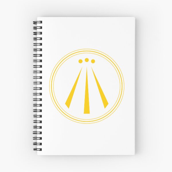 Item preview, Yellow Awen Celtic Symbol designed and sold by patterniastudio.
