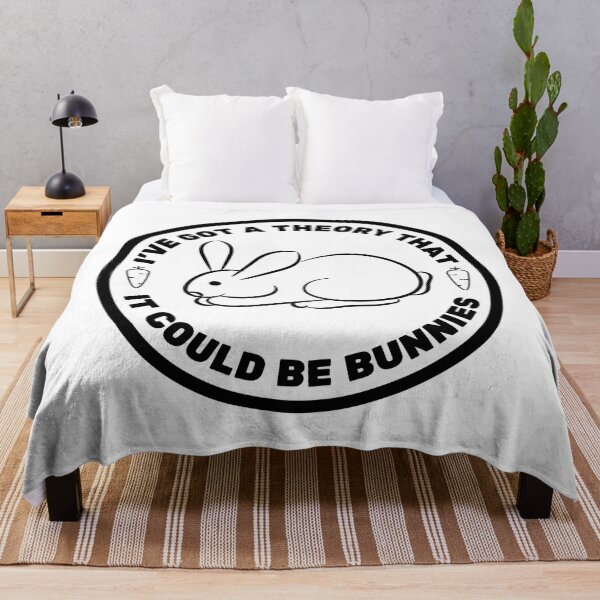 Item preview, I've got a theory, it could be bunnies - Buffy quote designed and sold by yoshra.