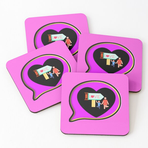 Item preview, I love mom designed and sold by Galaxypoint.