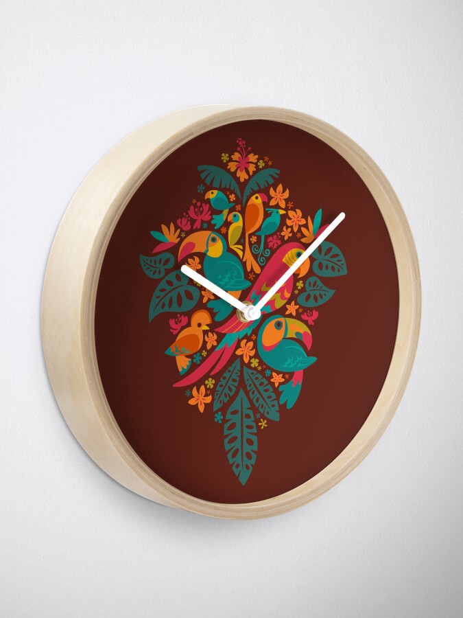 Thumbnail 1 of 4, Clock, Tropicana (retro) designed and sold by Waynem79.