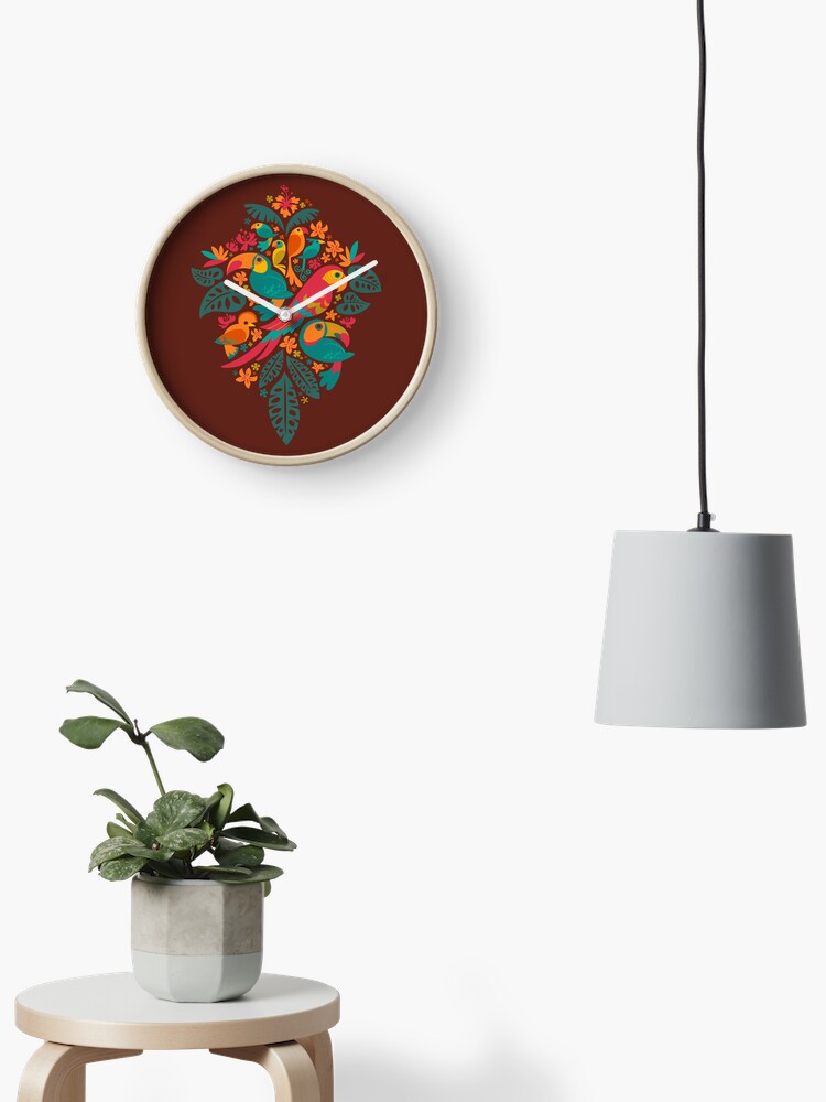 Thumbnail 2 of 4, Clock, Tropicana (retro) designed and sold by Waynem79.