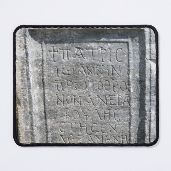 Item preview, Headstone In The Basilica Church, Aphrodisias, Turkiye designed and sold by taiche.