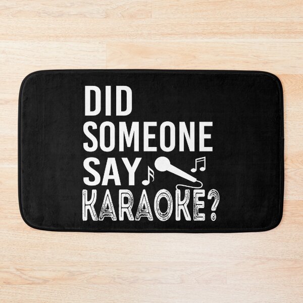 Item preview, Did Someone Say Karaoke designed and sold by Luna1Shop.