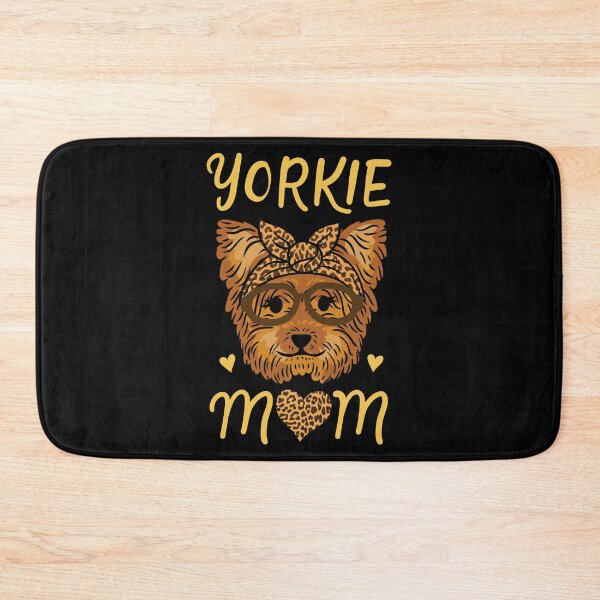Artikelvorschau, Yorkie Mama Hundeliebhaber Fell Mama Muttertag entworfen und verkauft von haselshirt.