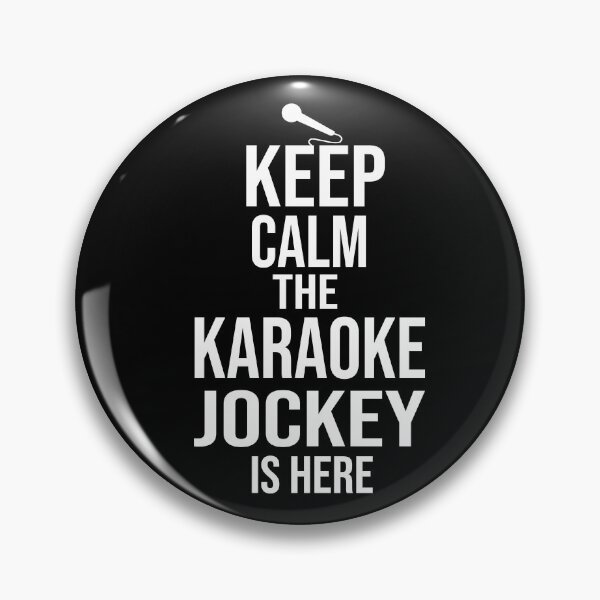 Item preview, Keep Calm The Karaoke Jockey is Here designed and sold by Luna1Shop.