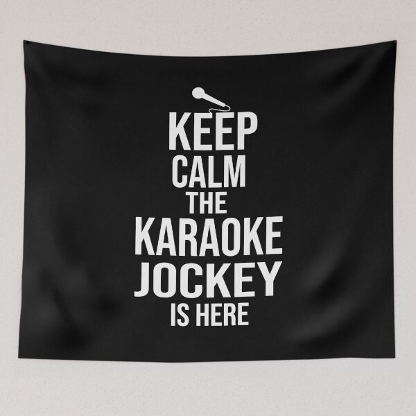 Item preview, Keep Calm The Karaoke Jockey is Here designed and sold by Luna1Shop.