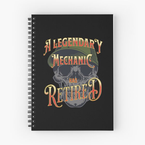 Item preview, A Legendary Mechanic Has Retired  – Cool designed and sold by TJays.