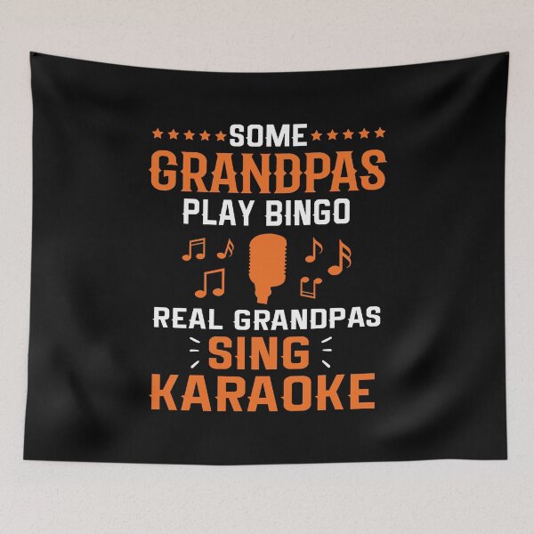 Item preview, Real Grandpas Sing Karaoke designed and sold by Luna1Shop.