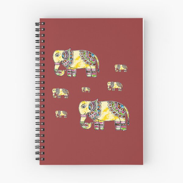 Item preview, Madhubani Painting Elephant - Indian Folk Art - Tribal art designed and sold by ShrutiCreates.