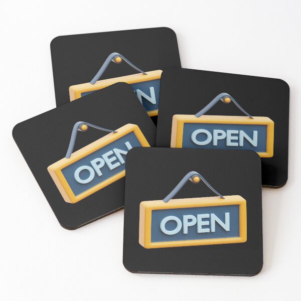 Item preview, 3d Shop Open sign designed and sold by 3Dimension.