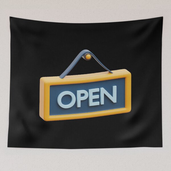 Item preview, 3d Shop Open sign designed and sold by 3Dimension.