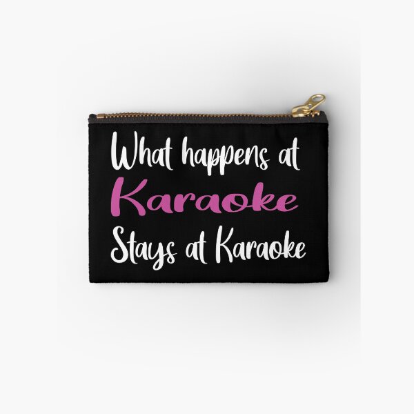 Item preview, What Happens At Karaoke Stays At Karaoke designed and sold by Luna1Shop.