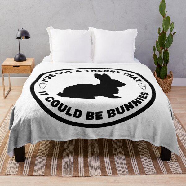 Item preview, I've got a theory, it could be bunnies - Buffy quote designed and sold by yoshra.