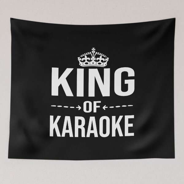 Item preview, King Of Karaoke designed and sold by Luna1Shop.