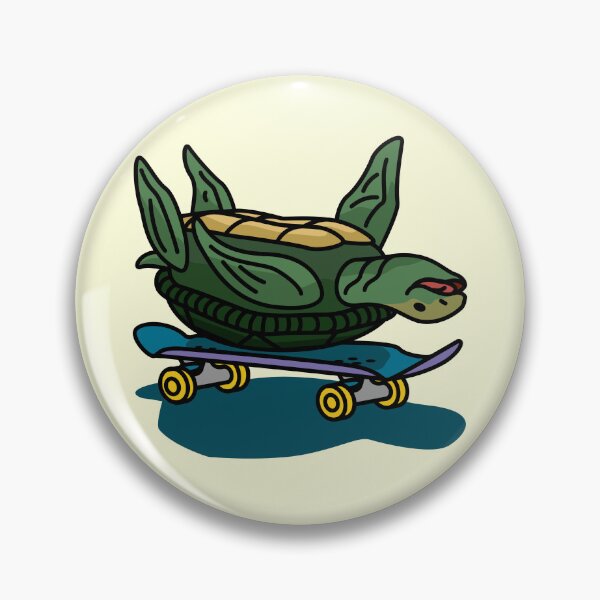 Item preview, Turtle Skating Upside Down designed and sold by mrkedi123.