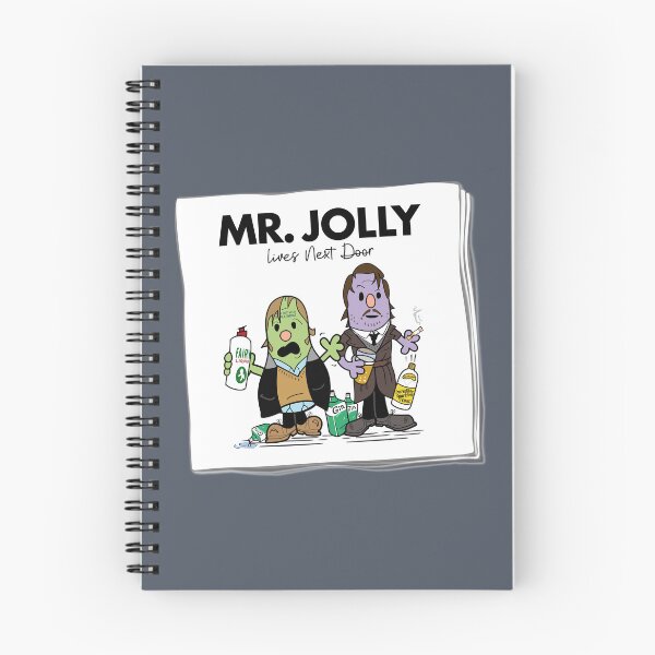 Item preview, Mr Jolly cartoon book - Dreamytime Escorts, Gin and Fairy Liquid! - Mr Jolly Lives Next Door Inspired designed and sold by RetroTeeStudio.